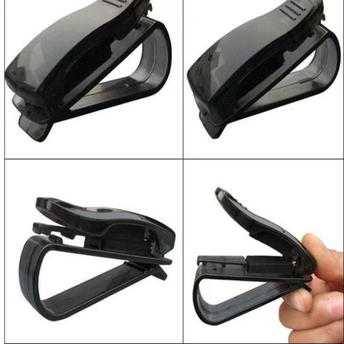 Car Glasses Clip Creative Multi-functional S-shaped Car Sun Visor Sunglasses Holder Car Shade Invoice Organizer Clip