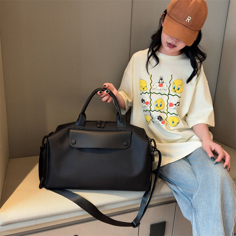 Bolsa de viaje transfronteriza de gran capacidad de separación seca y húmeda bolsa de fitness bolsa de tela Oxford portátil bolsa de viaje ligera bolsa