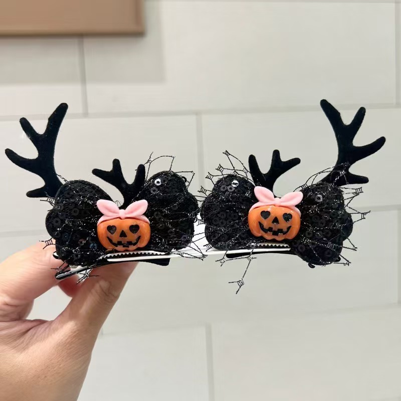 Halloween hairpins and hairpins cute ghost festival party costumes hair accessories and headdresses_viptrois.com