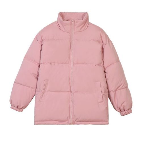 Oversize Women's Korean Version Thick Down Cotton Coat, Short Women's Winter Cotton Jacket, Small Figure Bread Coat