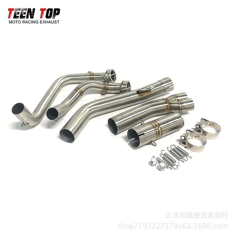 Crf1100L Africa Twin Motorcycle Modified Exhaust Pipe Crf1100L Front Section Middle Section 20+