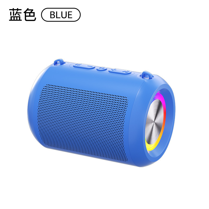 ai インテリジェント音声 Bluetooth スピーカー サブウーファー 便利な大音量家庭用屋外便利なワイヤレス小型スピーカー|undefined