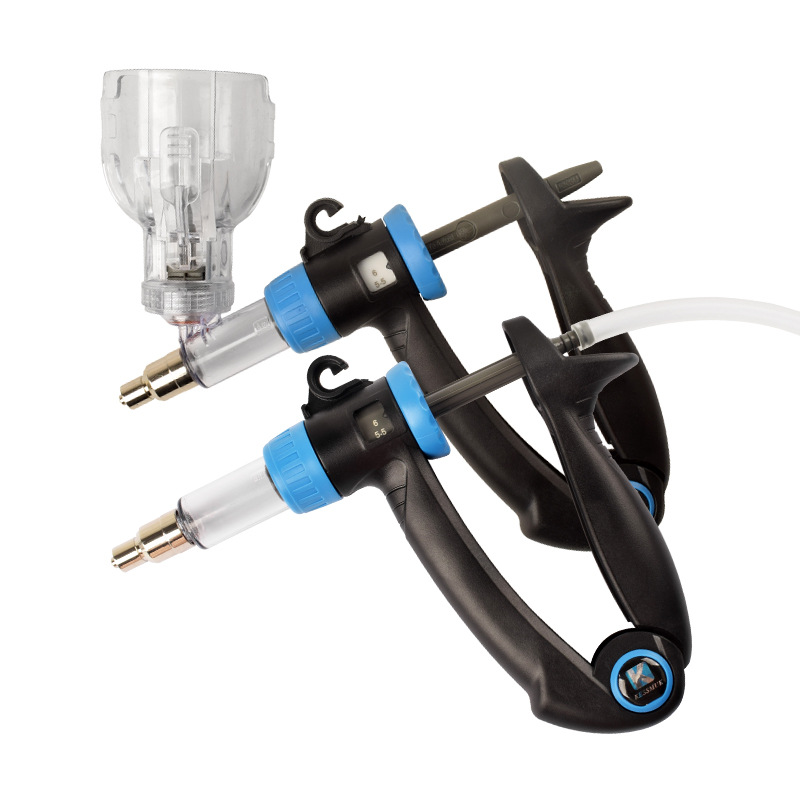 Vacuna de inyección continua veterinaria 2,4 ml 6ml 10ml 15ml tipo tubo tipo botella de inserción cerdo, vaca, oveja, pollo y pato