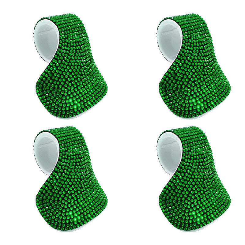 그린 컬러 다이아몬드 [손에 편안함]-[4개 팩] 인기 팩