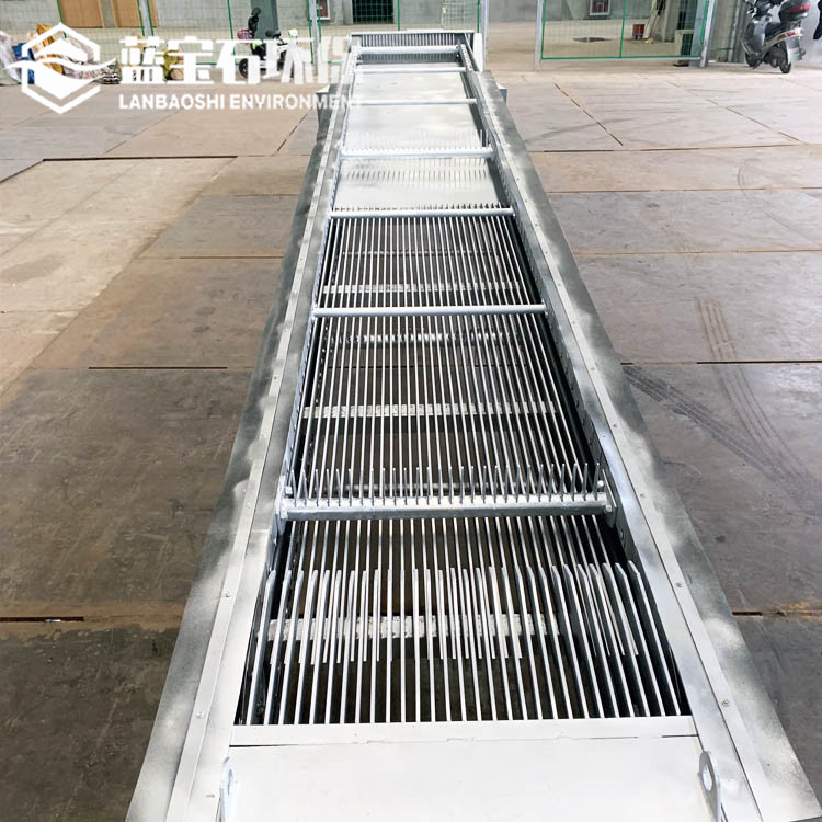 排水泵站不锈钢回转格栅机 链板式机械格栅除污机厂家供应粗格栅