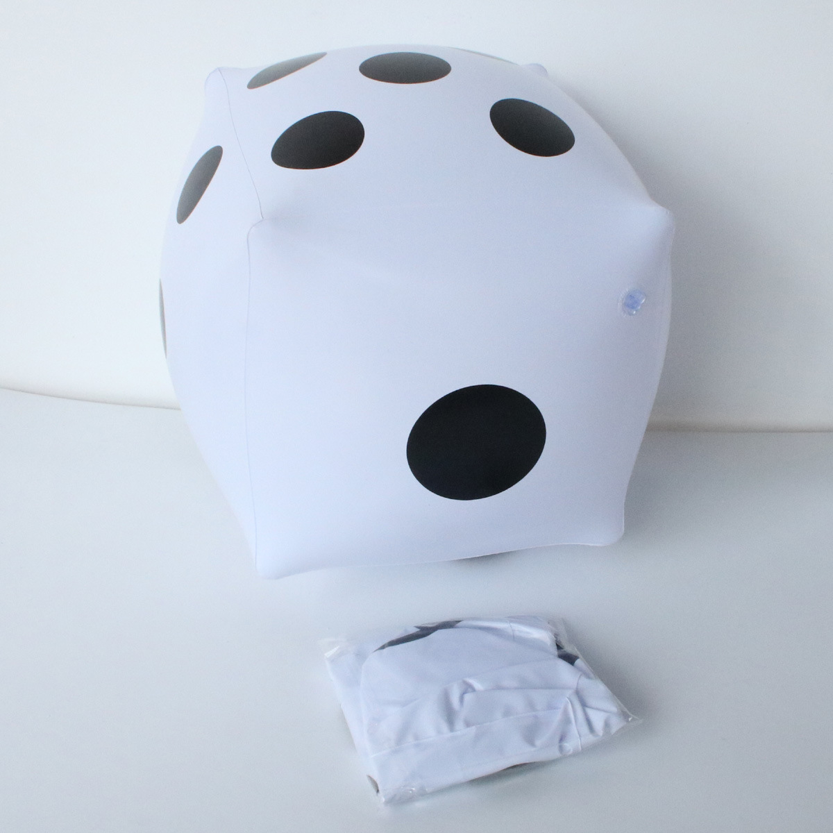 (Cross-border trading), inflatable dice PVC, multicoloured entertainment interactive toy, increased thickness