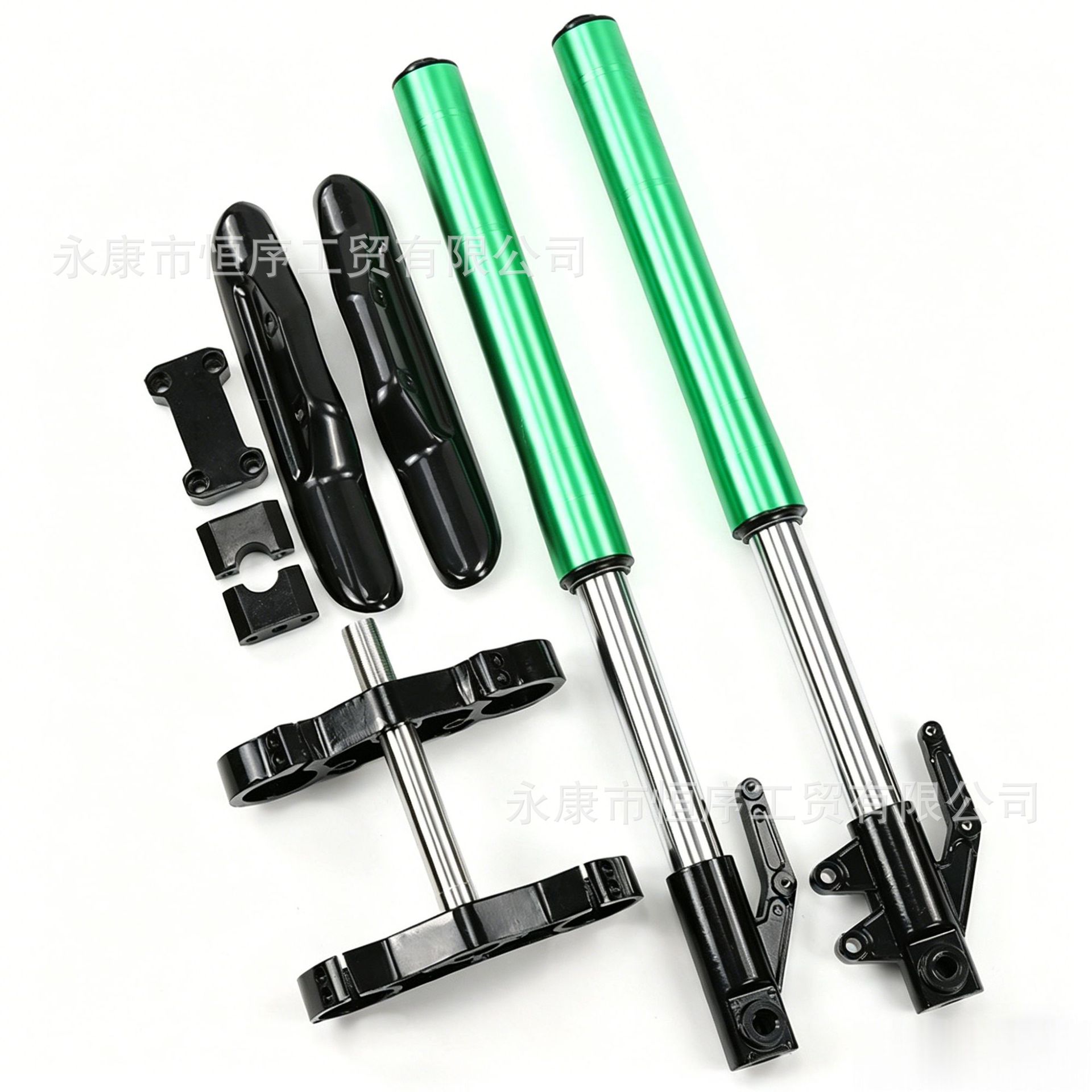 Off-Road Motorcycle Front Shock Absorber Apollo Hydraulic Inverted Shock Absorber 650 Steering Linkage