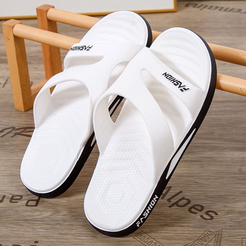 Zapatillas premium súper suaves para hombre con suela gruesa fuera, desodorante, baño de verano, antideslizante, pareja en casa, sandalias y zapatillas de mierda