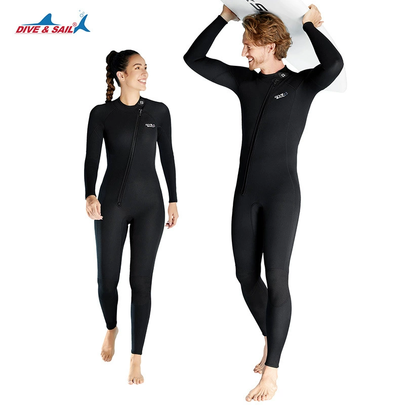 DIVE & Sail diving clothes warm 1.5mm before opening zipper