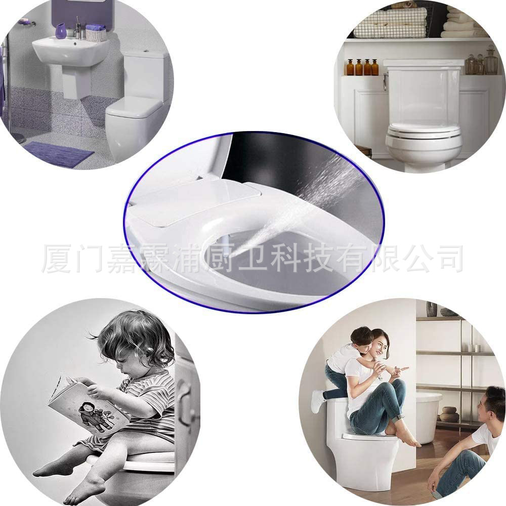 Transfronterizo caliente y frío Limpiador de mujeres BIDET inodoro inteligente sin limpiador de cuerpo eléctrico lavado a tope cubierta de enjuague de autolimpieza