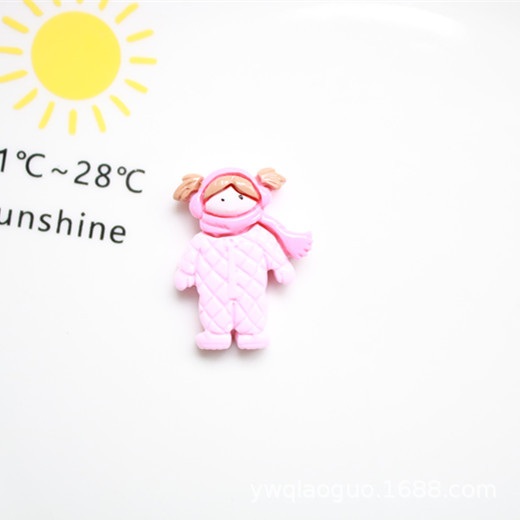 핑크 면 패딩 재킷