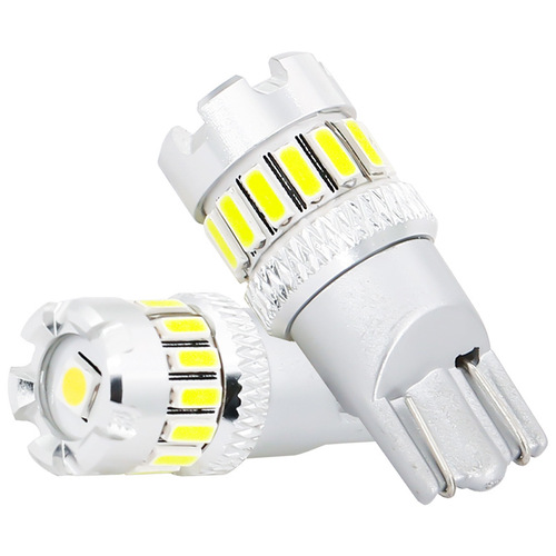 外贸LED车灯示宽灯仪表灯t10车顶灯15smd 4014航空铝高亮牌照灯