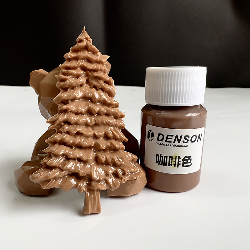 Pasta de color epoxi de cristal AB pegamento pasta de color sólido pasta de color pintada a mano pegamento de crema bricolaje color hecho a mano botella de 20g