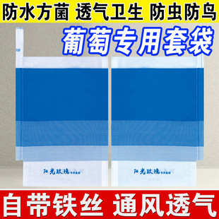 Grape Fruit Bags, Sunshine Rose Bagging, Open-Air Protection Against Birds, Insects, and Rain, Breathable and Eco-Friendly Grape Bags