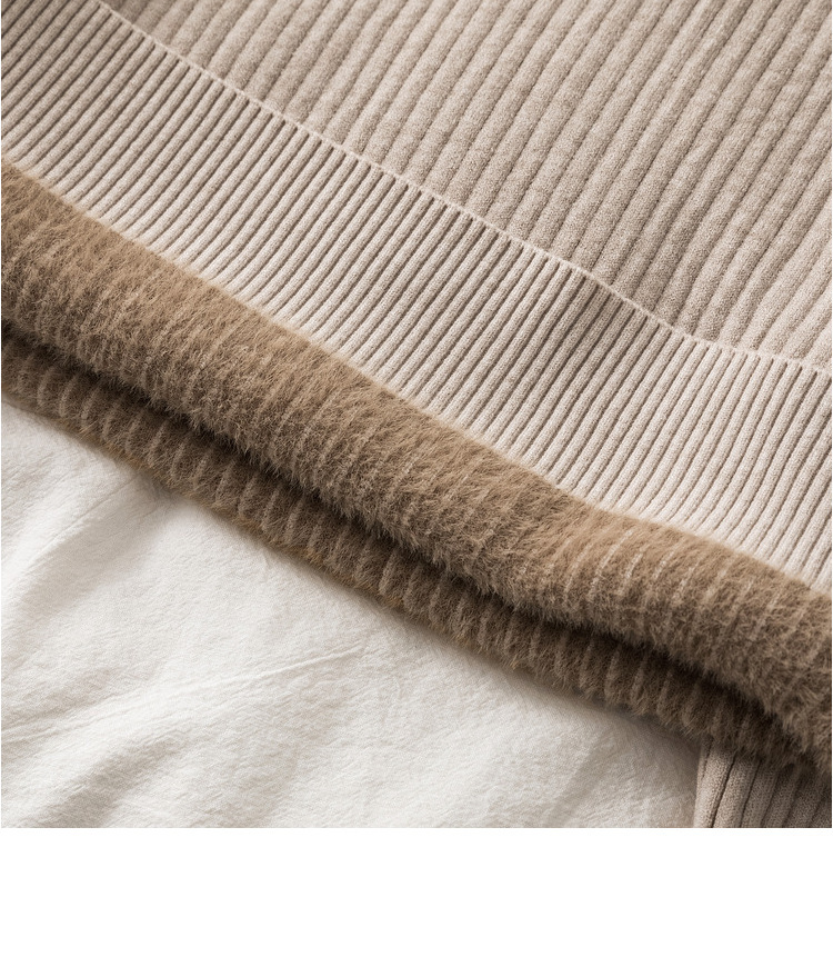 Patchwork Design Casual Style Wholesale Women'S Casual Solid Color Long Sleeve Patchwork Sweaters & Cardigans