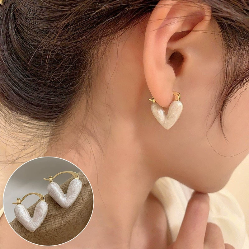 Drop Earrings, Minimal Universal Design, Copper Base with Silver Plating, Lightweight 6 g