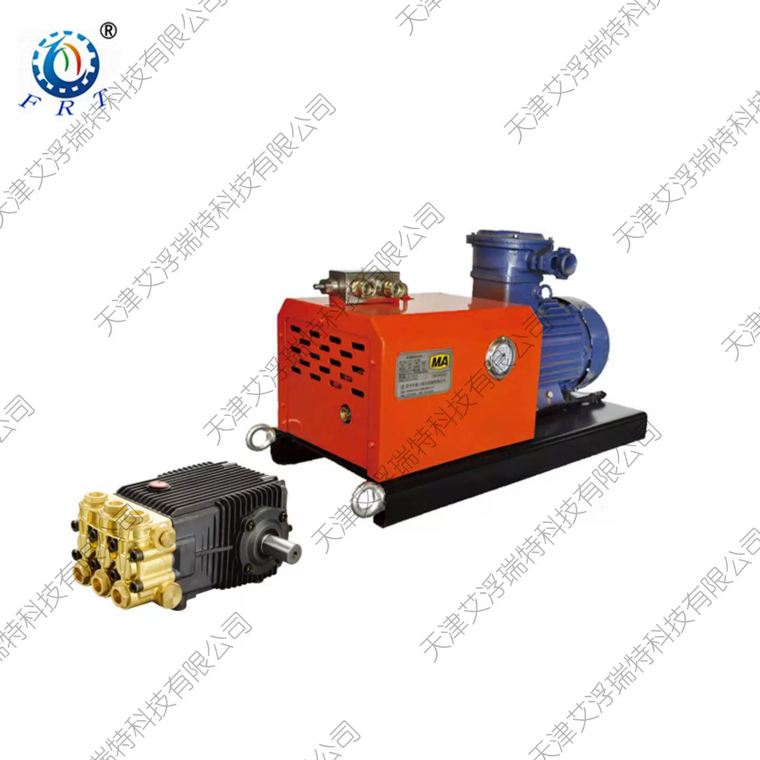 Насос для инъекции воды для добычи угольных пластов, водяной насос высокого давления, взрывозащищенный двигатель, 5BZ1.8/35-22, повышающий насос, энергосберегающий, длительный срок службы