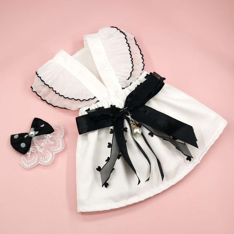 1 Piece Quantity Sweet Cotton Bow Knot Pet Clothing
