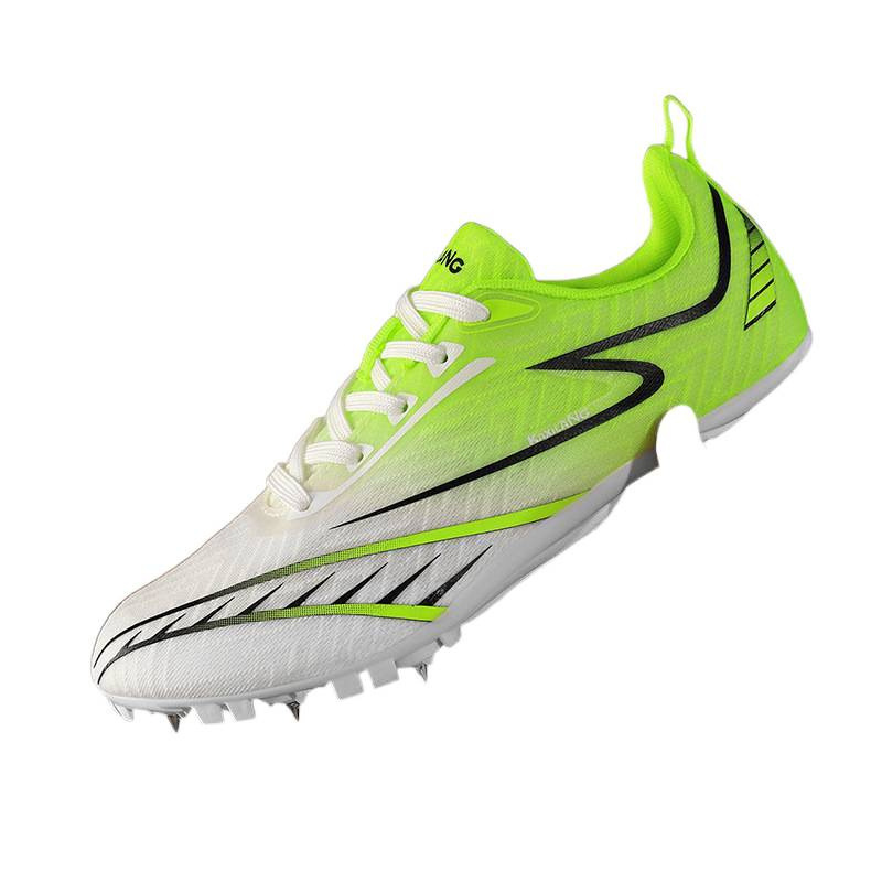 Zapatillas con Clavos de Atletismo de Caucho y Malla Ligero para Pista de Atletismo
