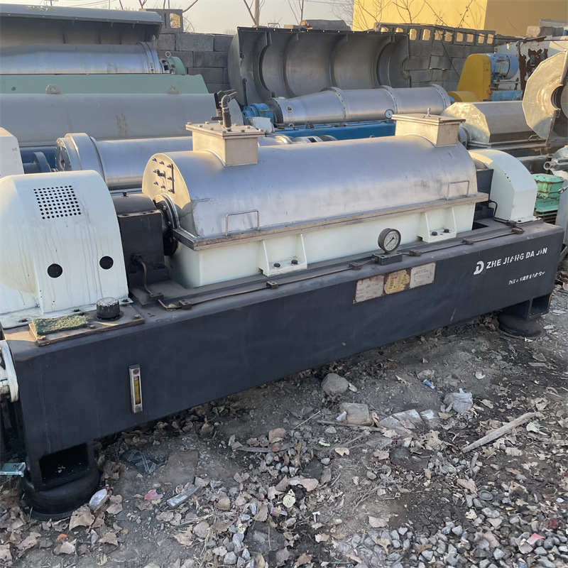 回收二手卧螺离心机   污泥真空离心脱水机   不锈钢化工分离设备