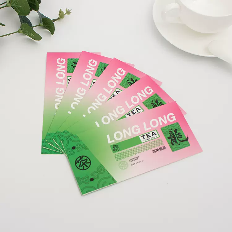 厂家定制奶茶手柄杯套咖啡隔热手握杯套外带白卡隔热套加印LOOG