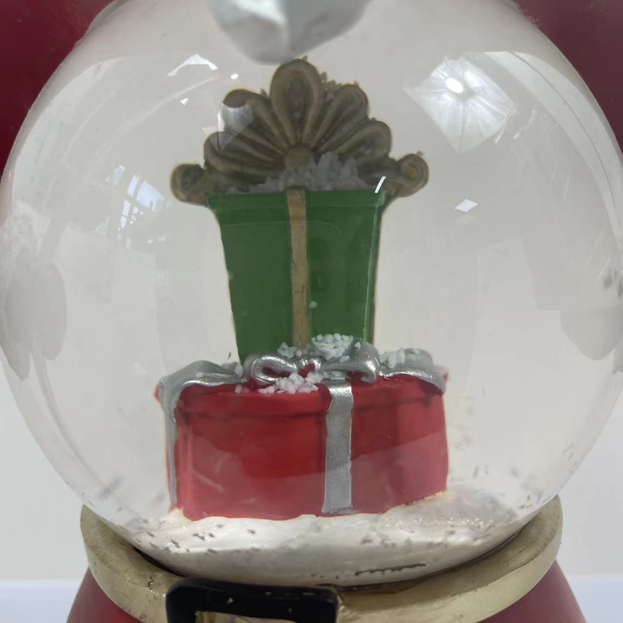 Dibujo y producción de la muestra Santa waterpolo regalo Navidad decoración elegir Función de música ligera