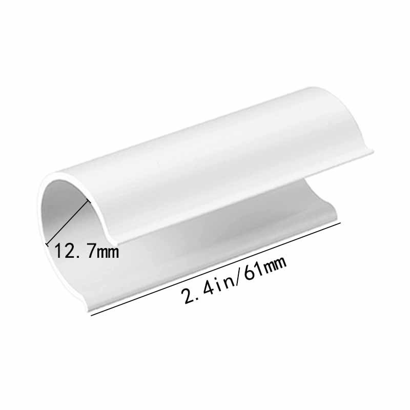 PVC-Rohre eignen sich für Abdeckpaneele, Unterstände, Vogelschutzrahmen, Gewächshausfolienklemmen und Poolklemmen._voghion.com