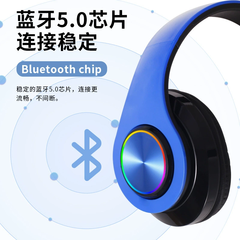 Складные наушники, беспроводные для активных игр, Bluetooth