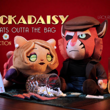 �羳�¿� Lackadaisy Plush �����e��ë�q��߹��� ë�q��ż