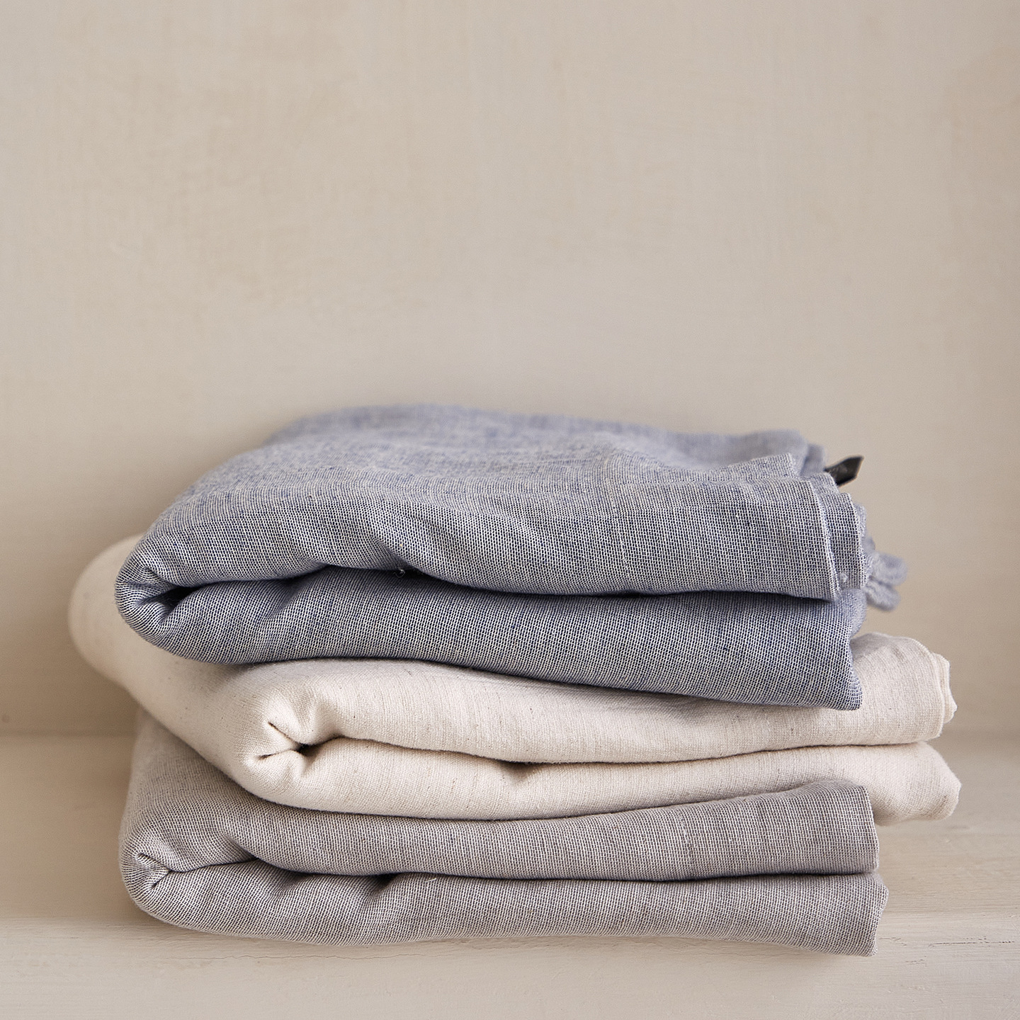 Summer Linen Cotton Quilt Cover Single Piece Quilt Cover Single Simple Pure Color 200X230 Double 25 New Style 150X200 Bedding