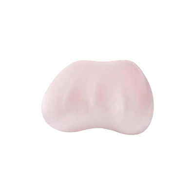 Waist support – Comfortable Car Cushion - plush-simple-memory-foam-headrest-pink