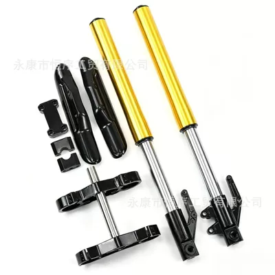 Off-Road Motorcycle Front Shock damping system