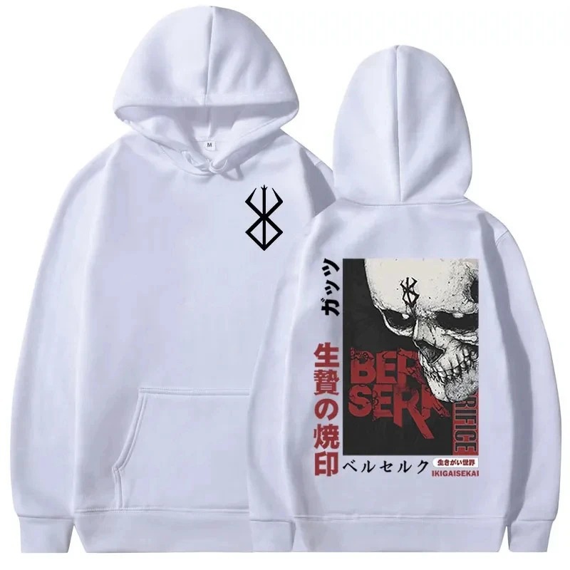 Men's Hoodie Casual Overseas Pullovers Anime Berserk Guts G