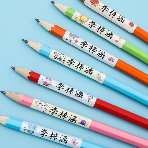 Name sticker for kindergarten, waterproof self-adhesive name tags for children, no-sew embroidery, baby stamps