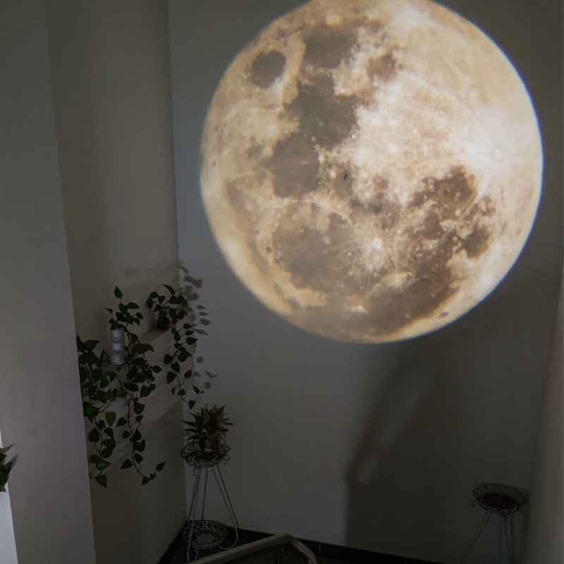 新型国境を越えた充電磁気吸引投影灯クリスマス投影灯撮影道具星ハロウィーン小夜灯|undefined