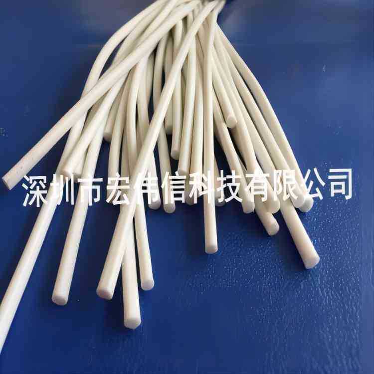 白色硅胶发泡条条乳白色硅胶棒厨防密封条填封条防水胶条橡胶封条
