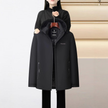 爸爸冬装外套加厚保暖冬季棉袄休闲中老年人男士羽绒棉服爷爷棉衣