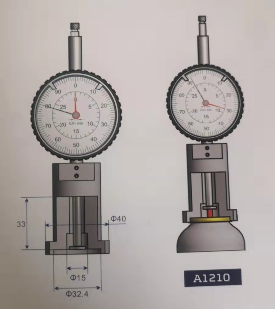德国KROEPLIN卡规 喷雾罐专用卡规A1210/AE1210