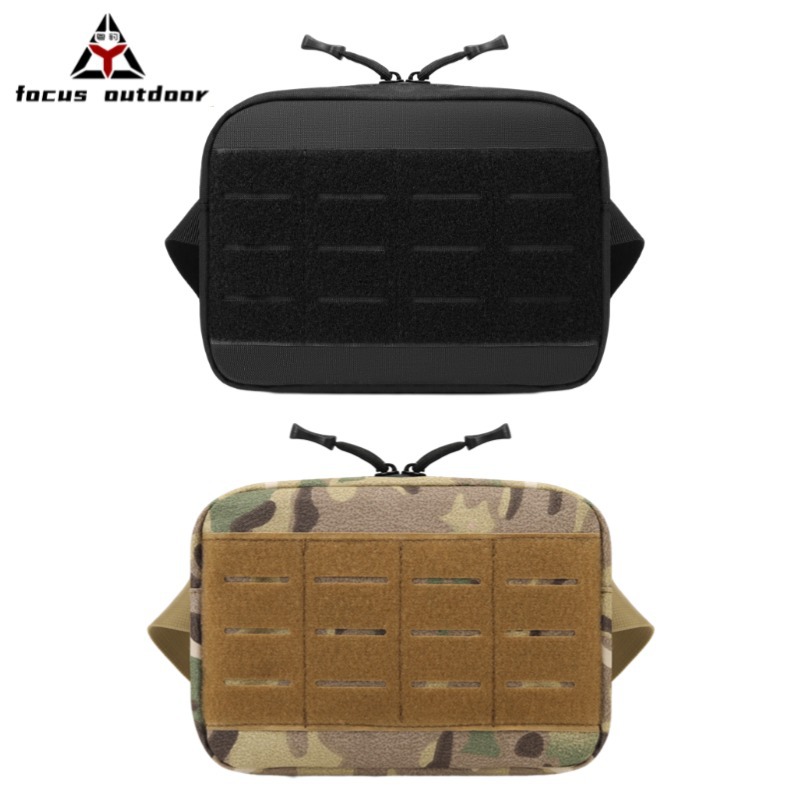 Riñonera deportiva transfronteriza al aire libre corte por láser MOLLE para montar riñonera para hombre Riñonera táctica multifuncional en stock