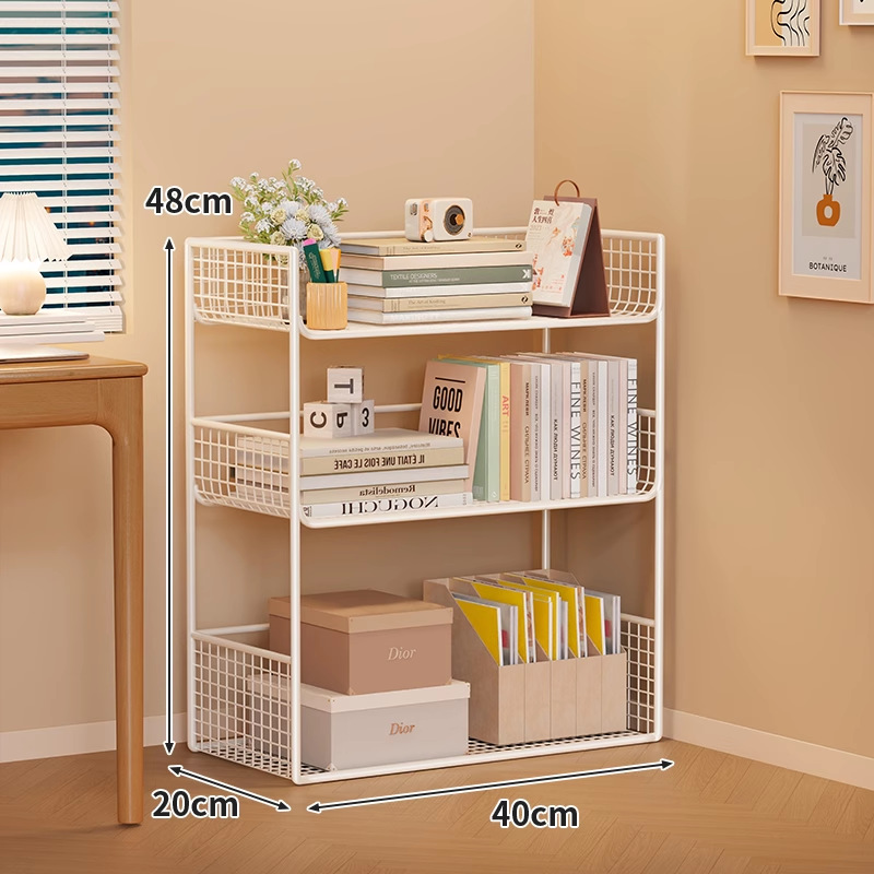 Estante Organizador Estrecho Multicapa, De piso para Baño