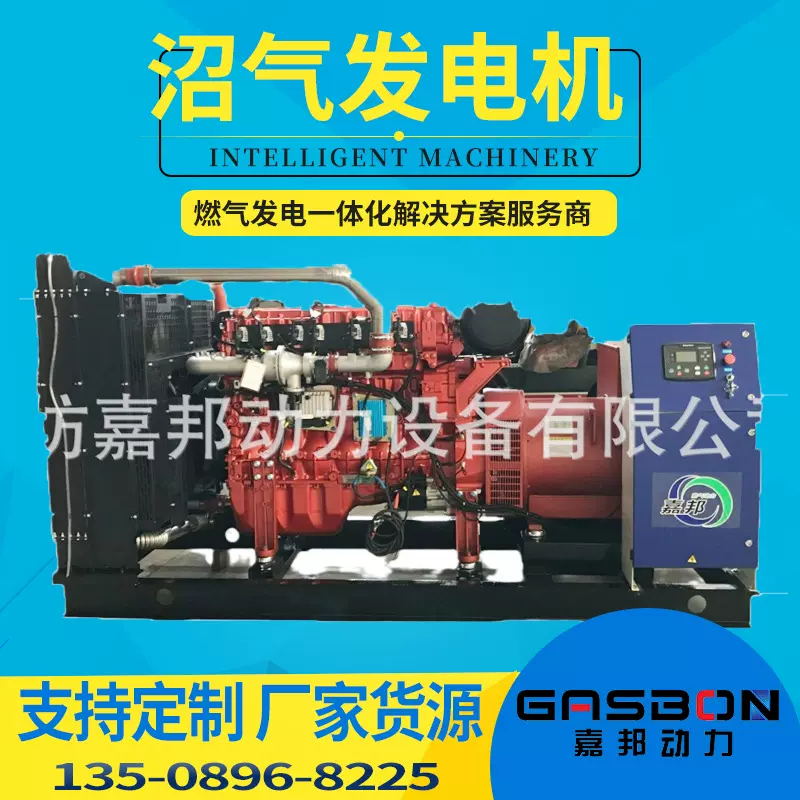 山东燃气发电机组厂家250kw千瓦工厂小区备用电源天然气发电机