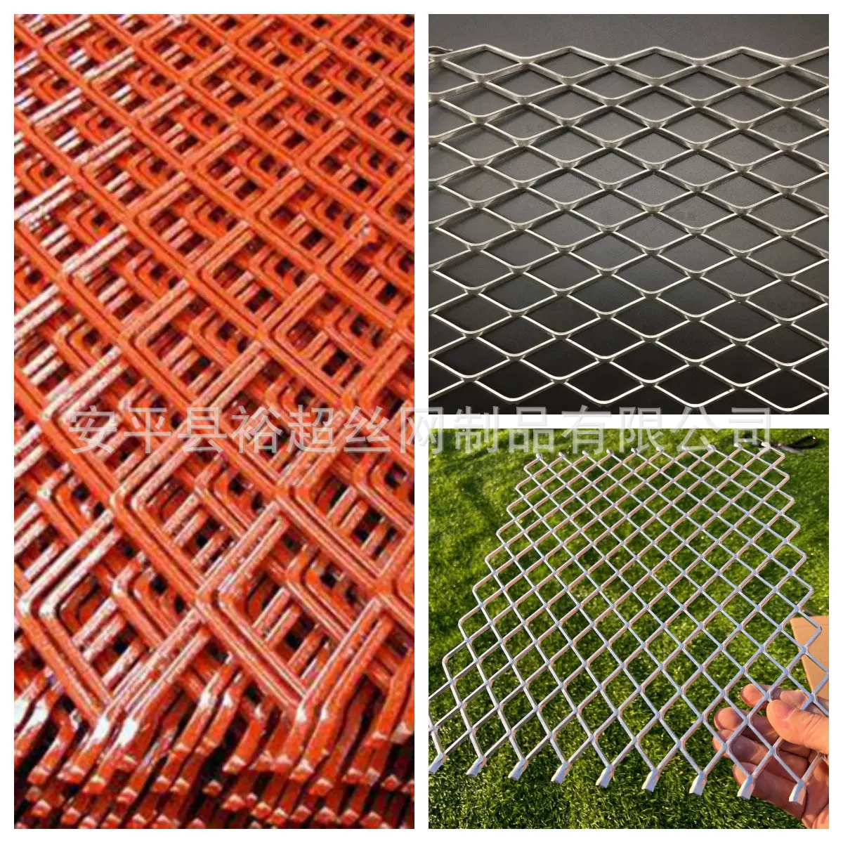 重型钢板网建筑平台踩踏镀锌菱形拉伸网户外家具桌面凳面网