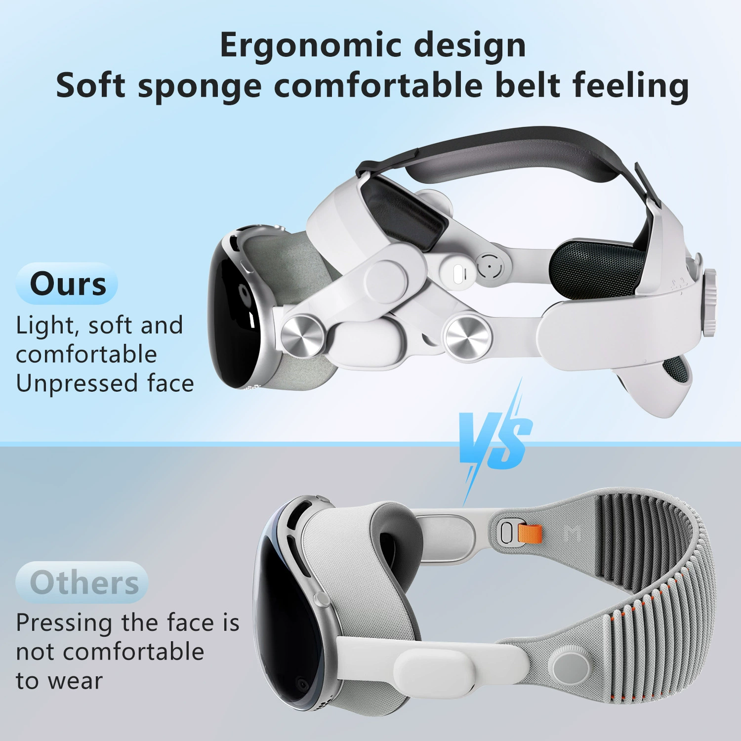 Applicable Apple VR replacement head with Apple Vision Pro head accessory accessories gravity balance human body decompression