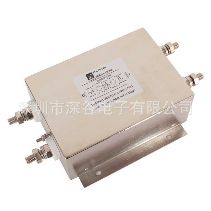 单相导轨安装高性能电源滤波器