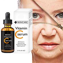 Vitamin C Facial Serum Brighten Skin Lighten Spots Hyaluroni