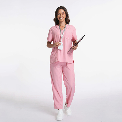 Handwashing Gowns for Men and Women, Operating Room Scrubs, Beauty Medical Workwear, Elastic Fast-Drying Scrub Suit Set