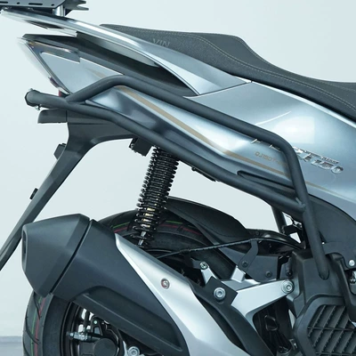 Applicable to Qianjiang Hongfort150 Motorcycle bumper - black-matte-reinforced-rear-bumper-150-for-urban-version