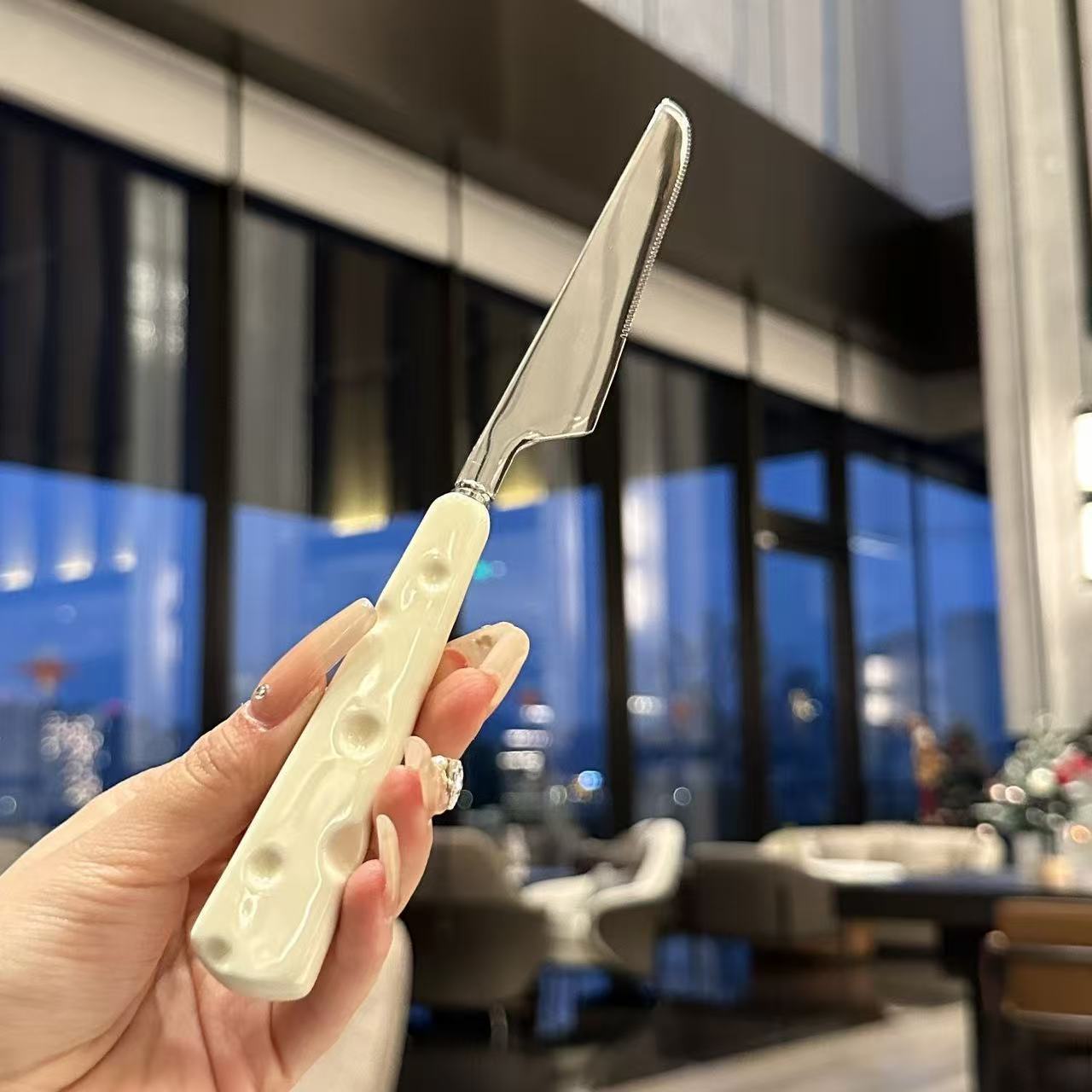 치즈 식기[나이프] 싱글팩