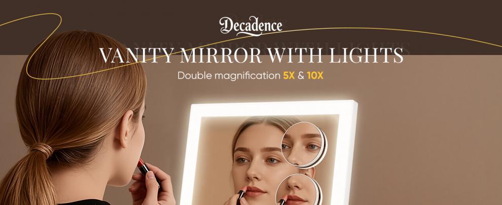vanity mirror with light