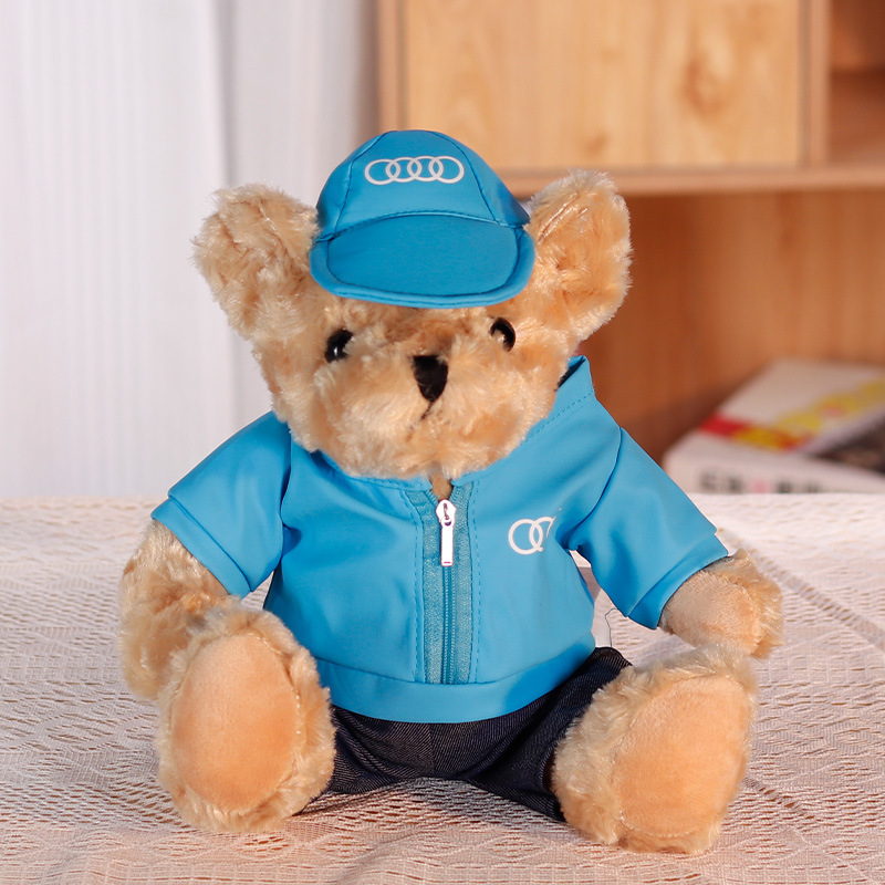 Zipper Blue Bear